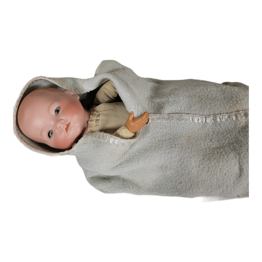 RARE Antique Armand Marseille Crying Character Doll‎ 347 Baby Open Close Eyes
